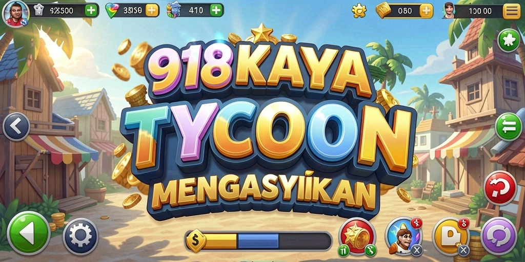 Tampilan gameplay 918KAYA yang seru dan penuh strategi Tycoon.