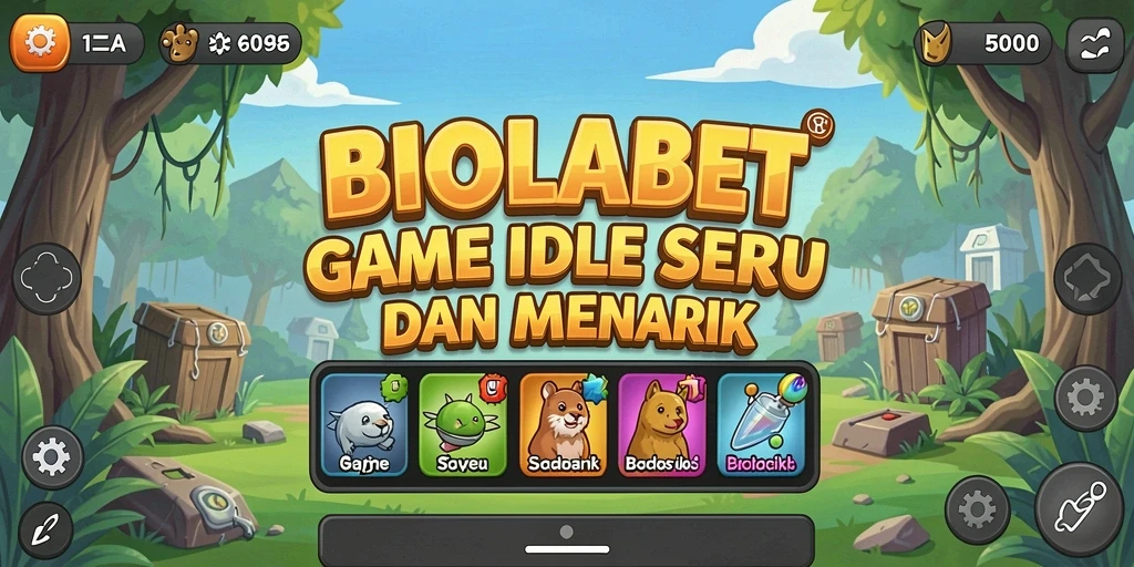 Tampilan gameplay menarik dari BIOLABET yang menyenangkan