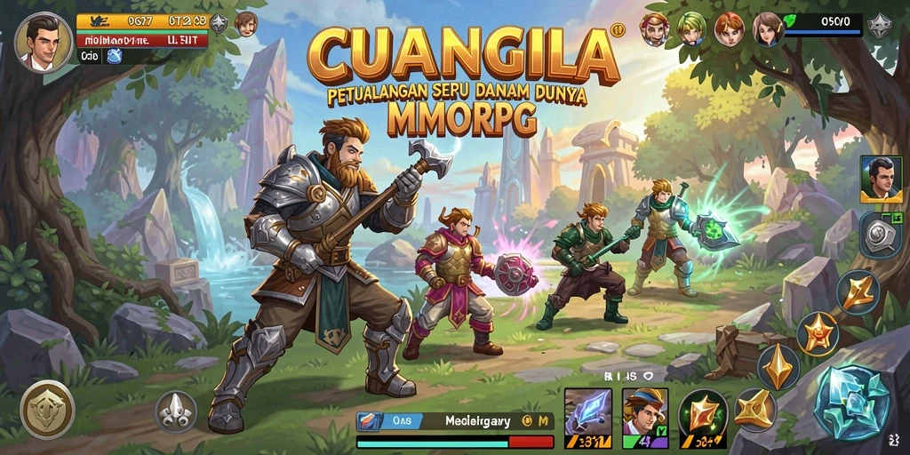 Tampilan gameplay menarik dari CUANGILA yang penuh petualangan.