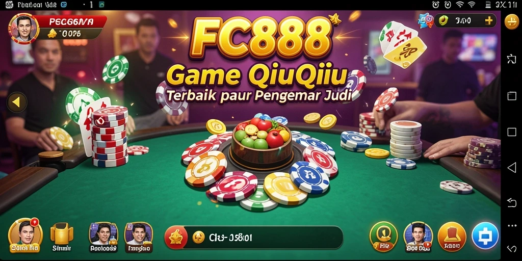 Tampilan menarik dari game QiuQiu FC888 yang menampilkan gameplay seru.