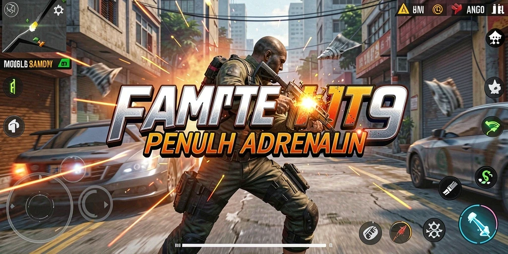 Gameplay HIT9 yang luar biasa dan penuh aksi seru.