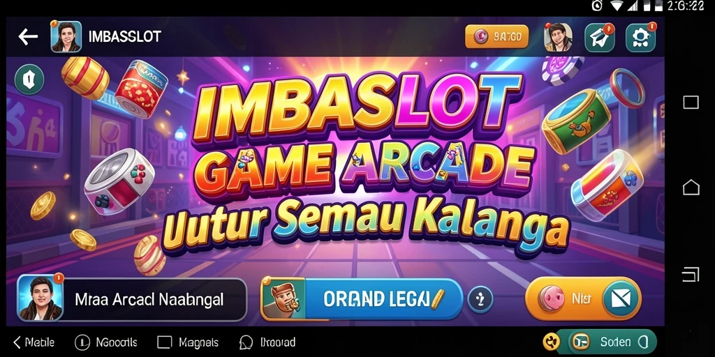 Screenshot gameplay IMBASLOT dengan tampilan warna-warni yang menantang.
