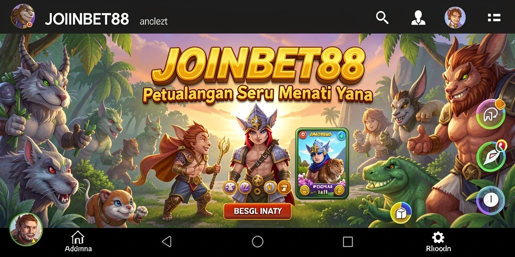 Menampilkan gameplay seru dari JOINBET88 dalam petualangan yang menegangkan.