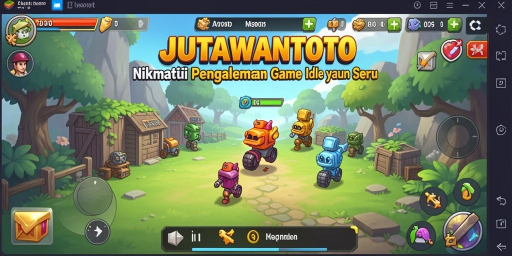 Tampilan gameplay JUTAWANTOTO yang menarik dan mengasyikkan.
