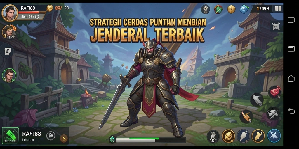 Tangkapan layar gameplay RAFI88 menampilkan aksi strategi yang mendebarkan.